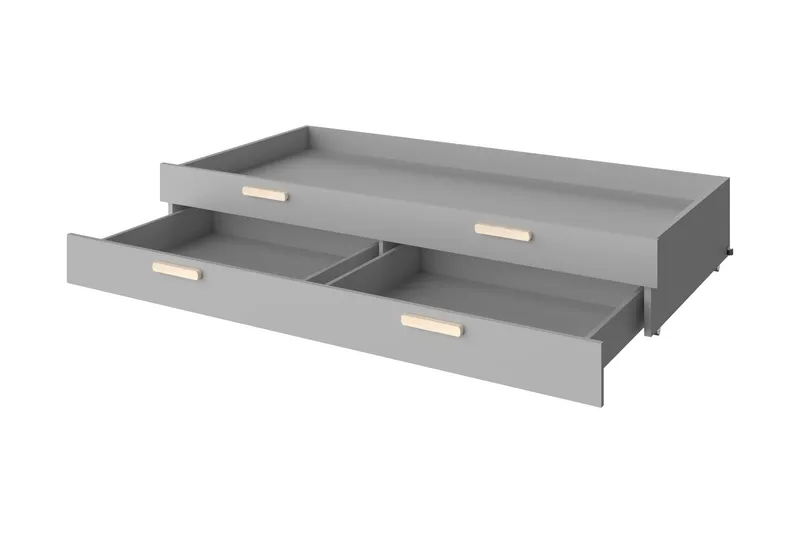 Dekona Kalustesetti Makuuhuoneeseen - Harmaa/Valkoinen - Huonekalut - Kalustesetit - Makuuhuoneen kalustesetit