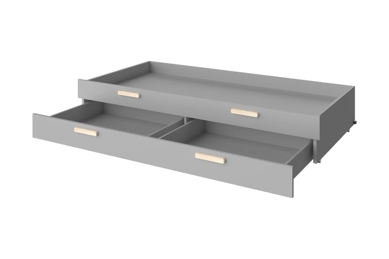 Dekona Kalustesetti Makuuhuoneeseen - Harmaa/Valkoinen - Huonekalut - Kalustesetit - Makuuhuoneen kalustesetit