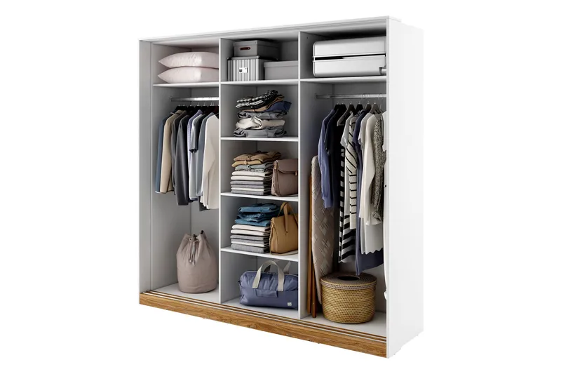 Dentrona-Huonekalusetti Makuuhuoneeseen - Musta - Huonekalut - Kalustesetit - Makuuhuoneen kalustesetit