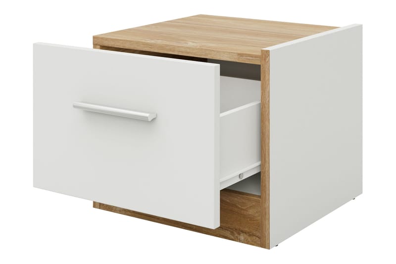 Dentrona-Huonekalusetti Makuuhuoneeseen - Valkoinen/Beige - Huonekalut - Kalustesetit - Makuuhuoneen kalustesetit