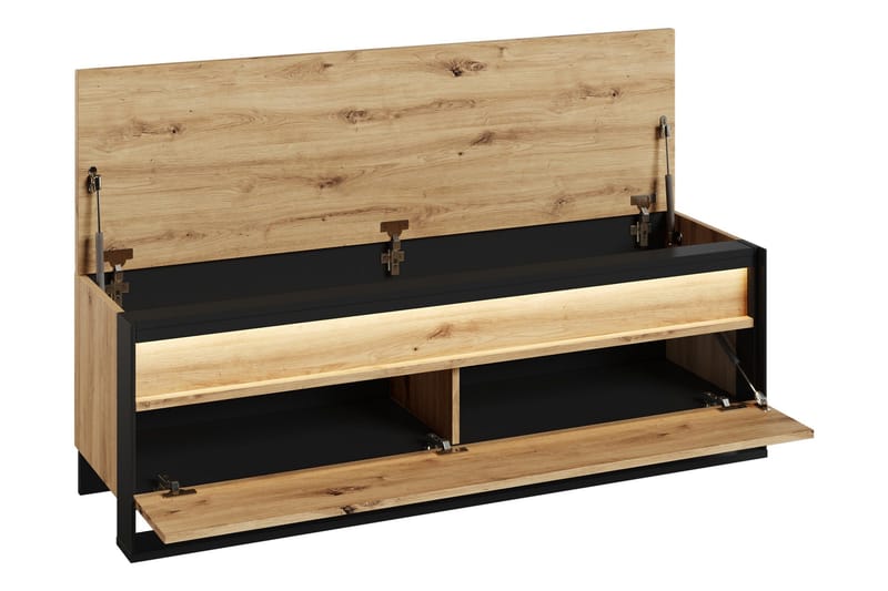 Dorana Hall Kalustesarja - Ruskea/Beige - Huonekalut - Kalustesetit - Eteisen kalustesetit