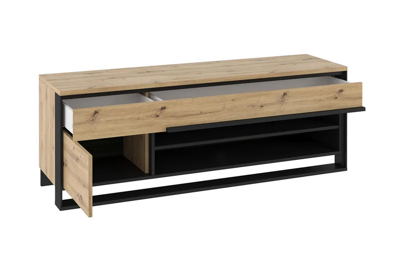 Dorana-Huonekalusetti Olohuoneeseen - Beige - Huonekalut - Kalustesetit - Olohuoneen kalustesetit