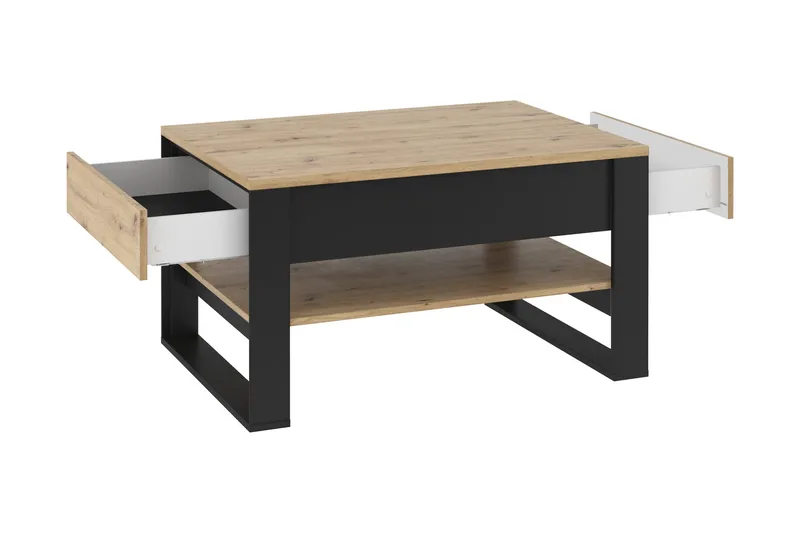 Dorana-Huonekalusetti Olohuoneeseen - Beige - Huonekalut - Kalustesetit - Olohuoneen kalustesetit