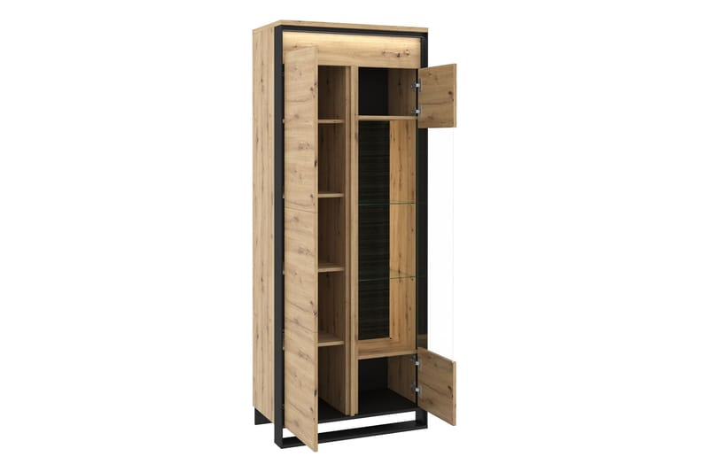 Dorana-Huonekalusetti Olohuoneeseen - Beige - Huonekalut - Kalustesetit - Olohuoneen kalustesetit
