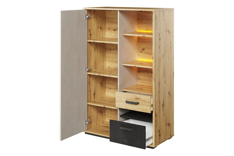 Drift-Huonekalusetti Olohuoneeseen - Harmaa - Huonekalut - Kalustesetit - Olohuoneen kalustesetit