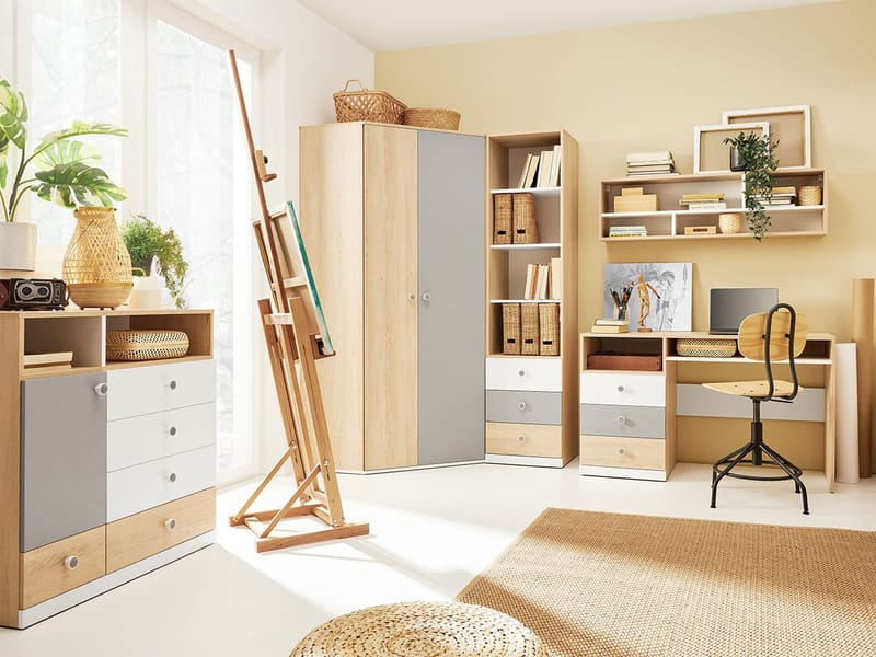 Elvaren Toimiston Kalustesetti - Huonekalut - Kalustesetit - Toimistokalustekokonaisuus