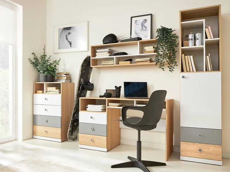 Elvaren Toimiston Kalustesetti - Huonekalut - Kalustesetit - Toimistokalustekokonaisuus