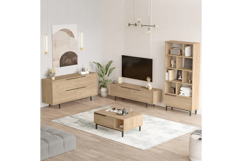 Erhan Huonekalusetti Olohuoneeseen, Tammi