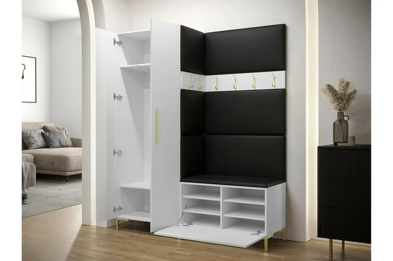 Dunvegan Hallmöbelset 158x44 cm Brown - Huonekalut - Kalustesetit - Eteisen kalustesetit