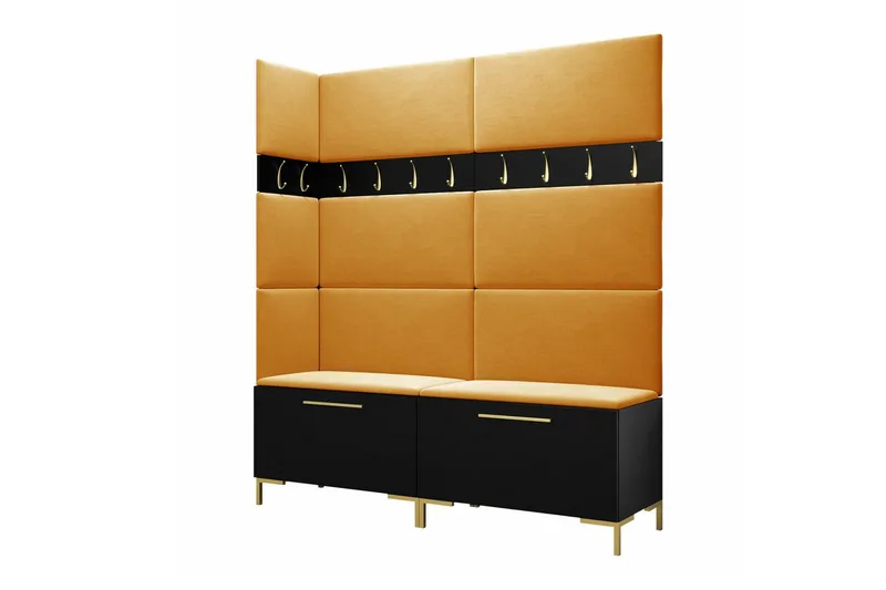 Dunvegan Hallmöbelset 168x46 cm Black, undefined