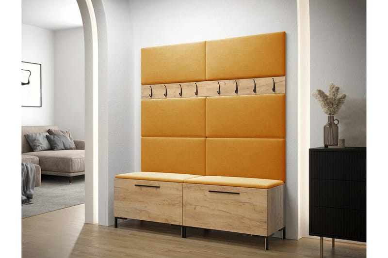 Dunvegan Hallmöbelset 168x46 cm Brown - Huonekalut - Kalustesetit - Eteisen kalustesetit