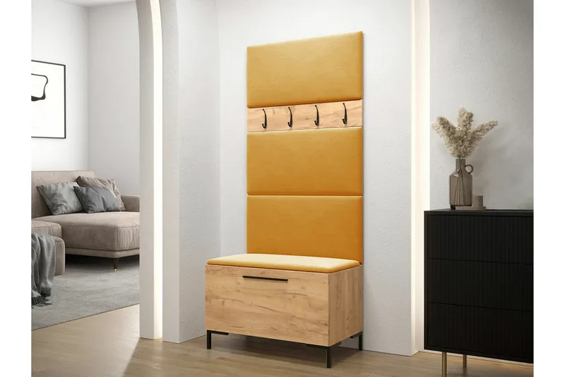 Dunvegan Hallmöbelset 84x46 cm Brown - Huonekalut - Kalustesetit - Eteisen kalustesetit