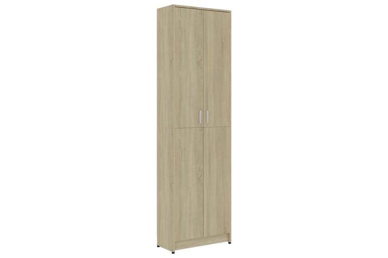 Eteisen vaatekaappi Sonoma tammi 55x25x189 cm lastulevy - Ruskea - Huonekalut - Kalustesetit - Eteisen kalustesetit