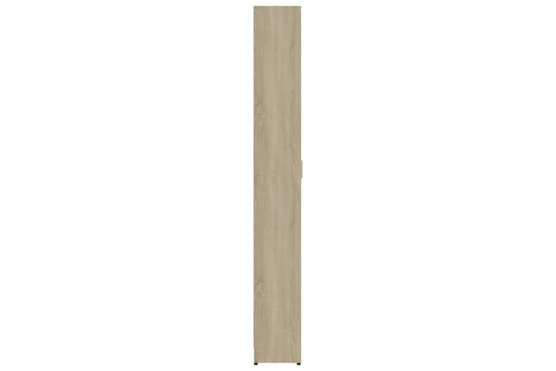 Eteisen vaatekaappi Sonoma tammi 55x25x189 cm lastulevy - Ruskea - Huonekalut - Kalustesetit - Eteisen kalustesetit
