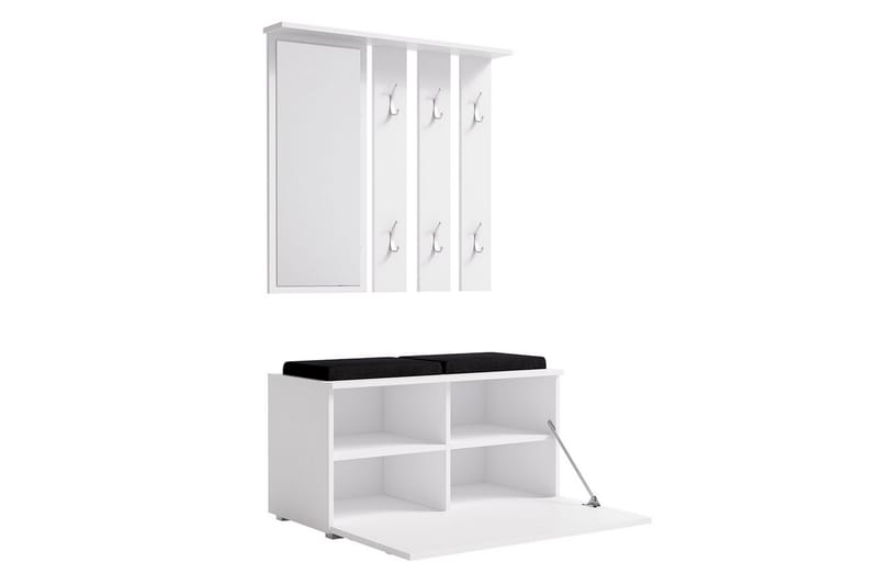 Eteiskaluste Antony 85 cm - Puu - Huonekalut - Kalustesetit - Eteisen kalustesetit
