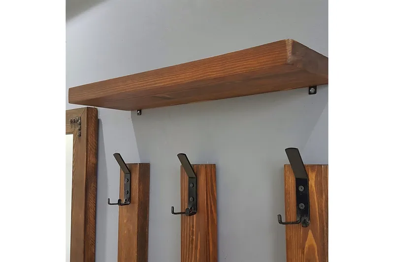 Eteiskaluste Roansgreen 3 cm - Pähkinä - Huonekalut - Kalustesetit - Eteisen kalustesetit