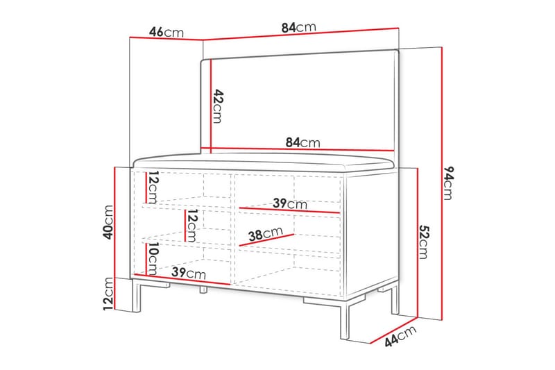 Eteiskaluste - Huonekalut - Kalustesetit - Eteisen kalustesetit
