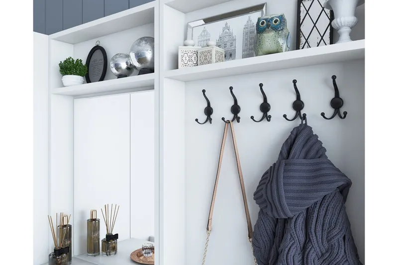 Eteiskalustepaketti Gunnilvallen - Valkoinen - Huonekalut - Kalustesetit - Eteisen kalustesetit