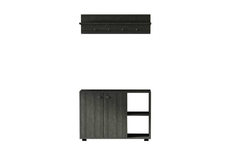 Eteiskalustepaketti Tommelu 30x90 cm - Antrasiitti - Huonekalut - Kalustesetit - Eteisen kalustesetit