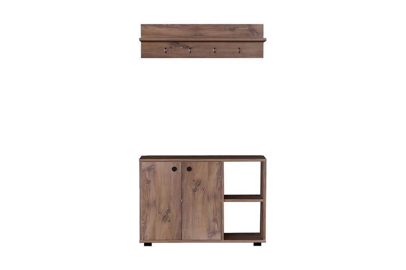 Eteiskalustepaketti Tommelu 30x90 cm - Luonnonväri - Huonekalut - Kalustesetit - Eteisen kalustesetit