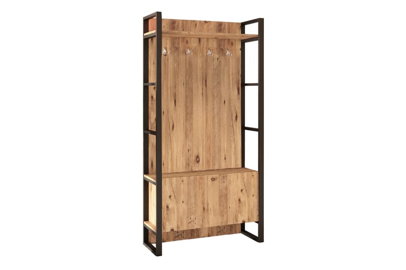 Eteiskalustesetti Challinder 34x90 cm Tupla Vasen - Luonnonväri - Huonekalut - Kalustesetit - Eteisen kalustesetit