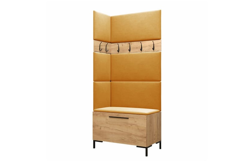 Eteiskalustesetti Dunvegan 84x46 cm, Ruskea