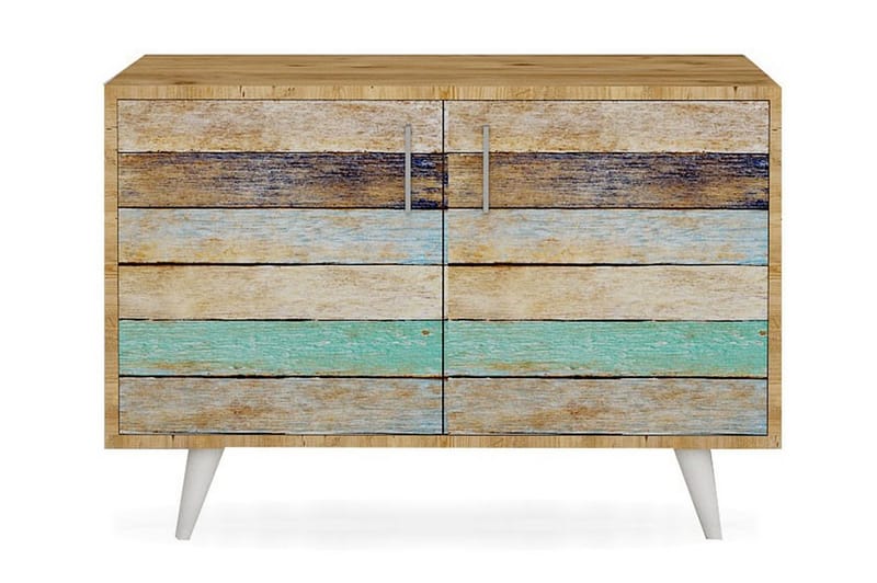 Eteiskalustesetti Mohenjo 50x100 cm - Luonnonväri/Valkoinen - Huonekalut - Kalustesetit - Eteisen kalustesetit