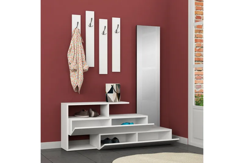 Eteissäilytin/Vaatekaappi Lutchan, undefined