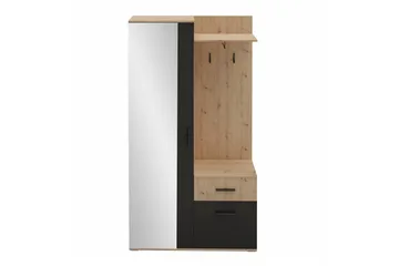 Rosehall eteiskalustesarja 97x30 cm 195x - Huonekalut - Kalustesetit - Eteisen kalustesetit