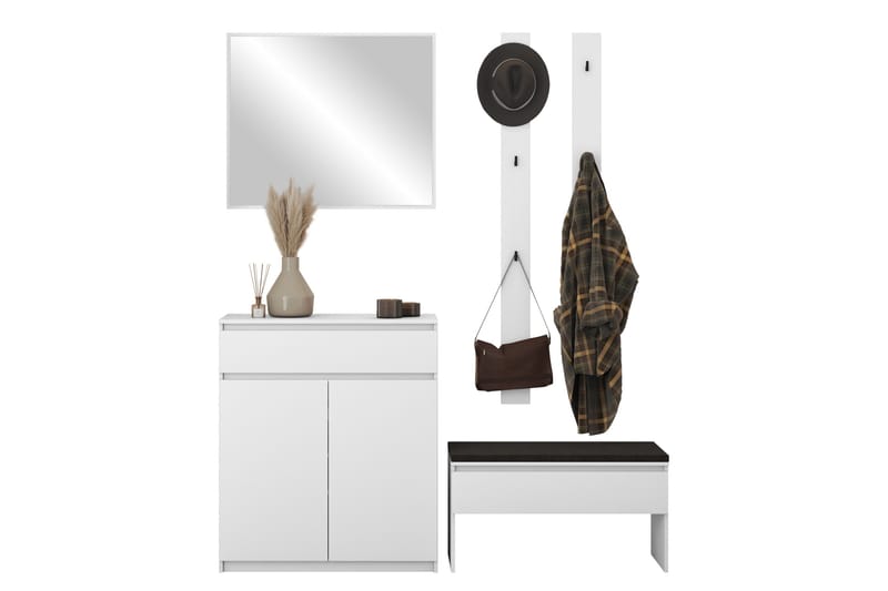 Eteiskalustesarja Simply, Valkoinen