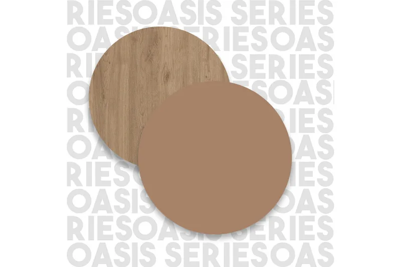 Ethelred Eteisen Kalustesetti - Tammi/Punainen - Huonekalut - Kalustesetit - Eteisen kalustesetit