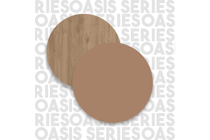 Ethelred Eteisen Kalustesetti - Tammi/Punainen - Huonekalut - Kalustesetit - Eteisen kalustesetit