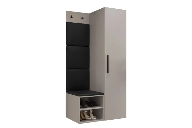 Farosa Hall -Huonekalusetti - Beige - Huonekalut - Kalustesetit - Eteisen kalustesetit