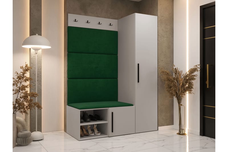 Farosa Hall -Huonekalusetti - Beige - Huonekalut - Kalustesetit - Eteisen kalustesetit