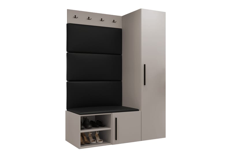 Farosa Hall -Huonekalusetti, Beige/Harmaa