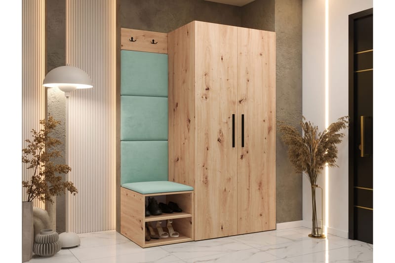 Farosa Hall -Huonekalusetti - Ruskea - Huonekalut - Kalustesetit - Eteisen kalustesetit