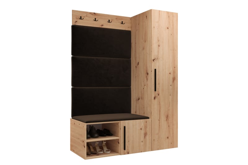 Farosa Hall -Huonekalusetti, Ruskea