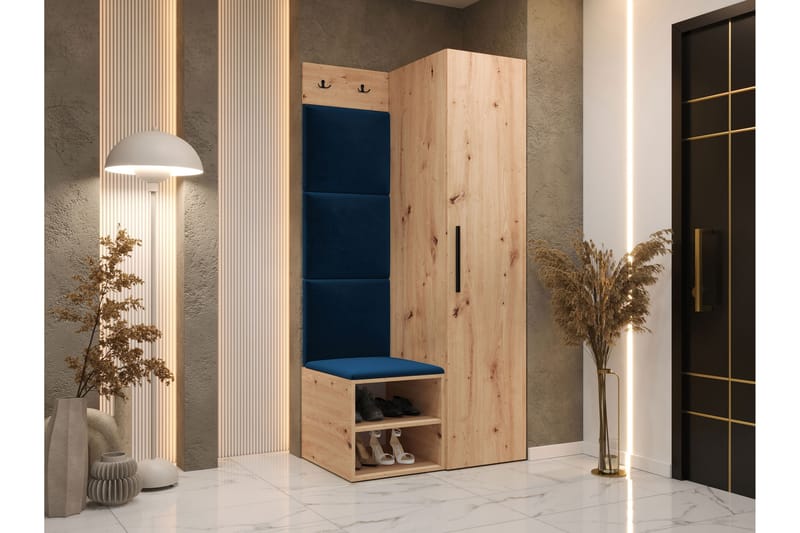 Farosa Hall -Huonekalusetti - Ruskea - Huonekalut - Kalustesetit - Eteisen kalustesetit