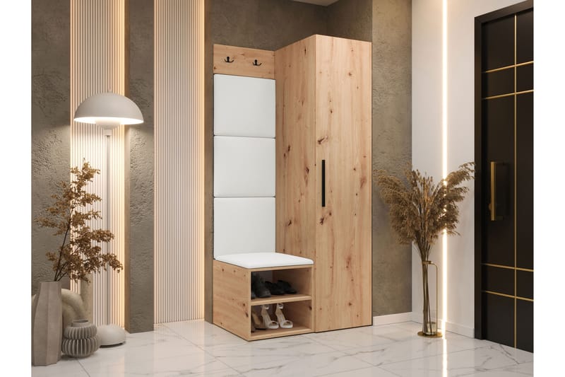 Farosa Hall -Huonekalusetti - Ruskea - Huonekalut - Kalustesetit - Eteisen kalustesetit