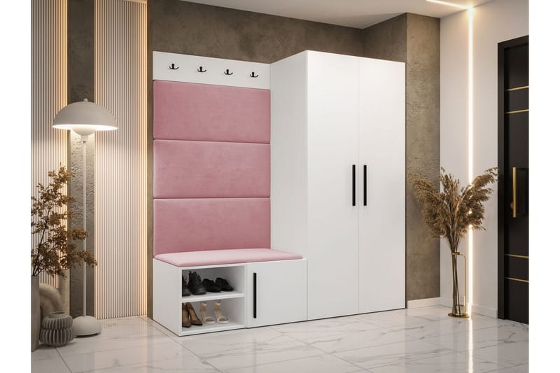 Farosa Hall -Huonekalusetti - Ruskea - Huonekalut - Kalustesetit - Eteisen kalustesetit