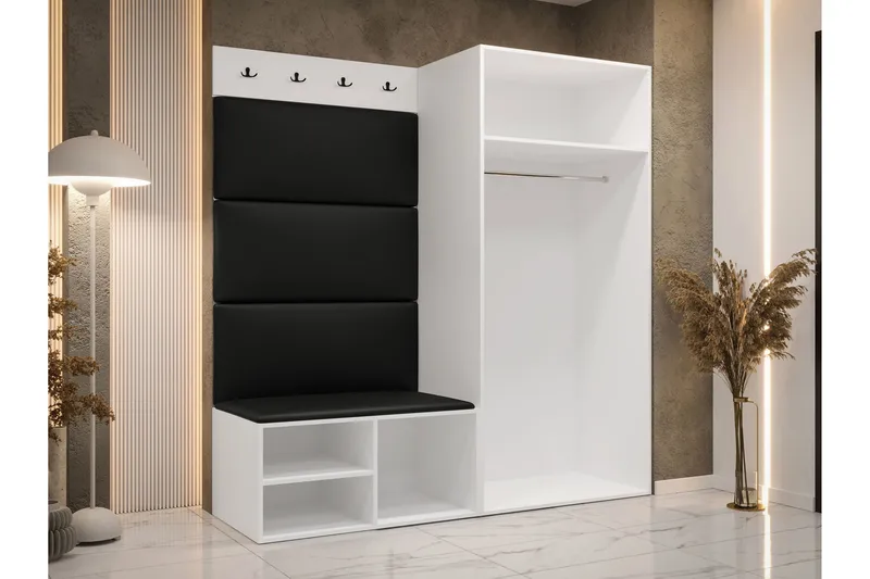 Farosa Hall -Huonekalusetti - Valkoinen - Huonekalut - Kalustesetit - Eteisen kalustesetit