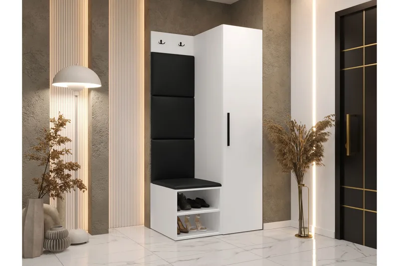 Farosa Hall -Huonekalusetti - Valkoinen - Huonekalut - Kalustesetit - Eteisen kalustesetit