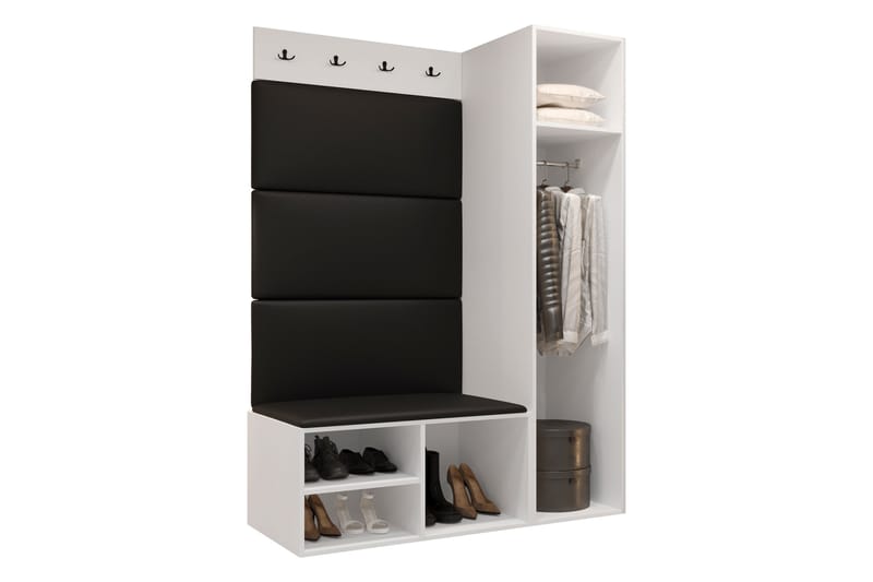 Farosa Hall -Huonekalusetti - Valkoinen - Huonekalut - Kalustesetit - Eteisen kalustesetit