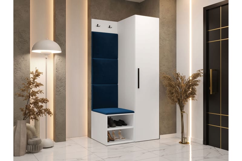 Farosa Hall -Huonekalusetti - Valkoinen - Huonekalut - Kalustesetit - Eteisen kalustesetit