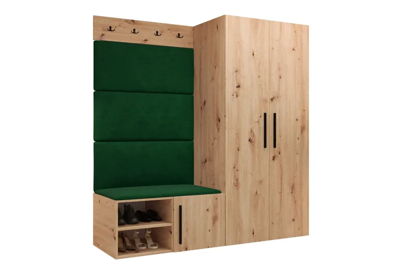 Farosa Hall -Huonekalusetti - Valkoinen - Huonekalut - Kalustesetit - Eteisen kalustesetit