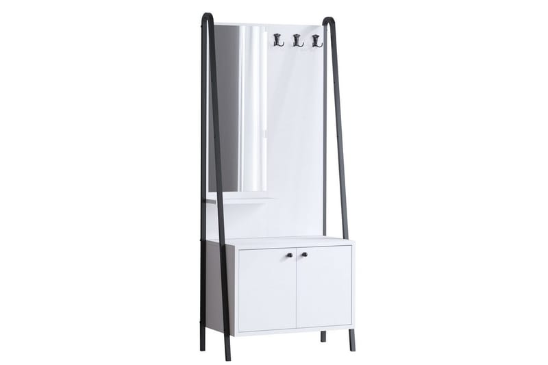 Favric Eteiskalustesetti, Musta/Valkoinen