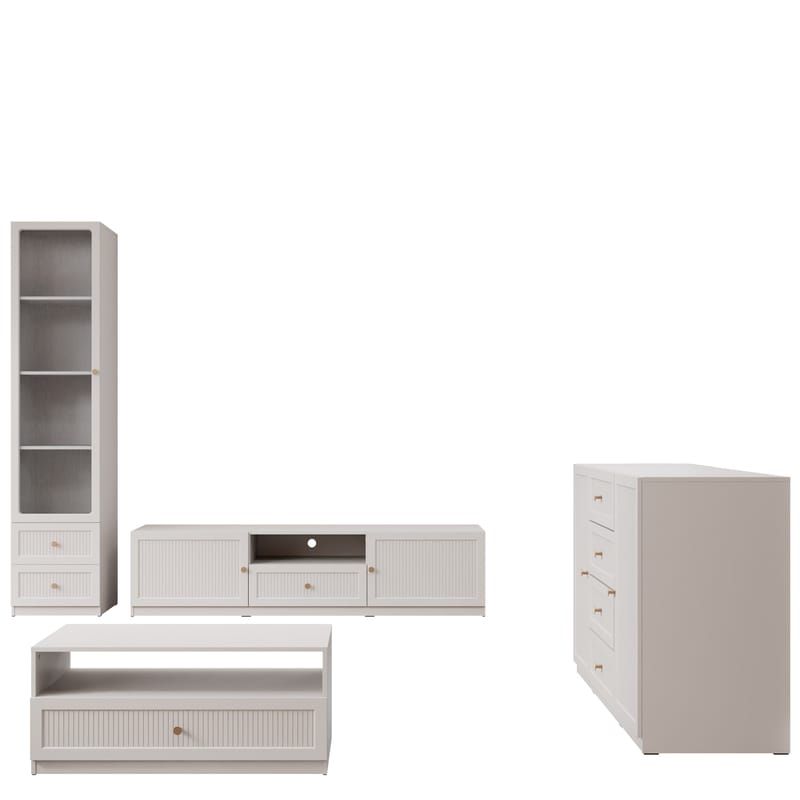 Fayric Olohuoneen kalustepaketti, Beige