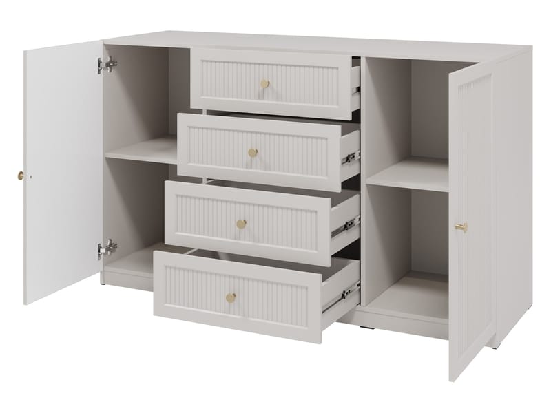 Fayric Olohuoneen kalustepaketti - Beige - Huonekalut - Kalustesetit - Olohuoneen kalustesetit