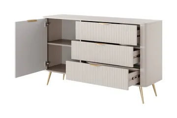 Forba Huonekalusetti Olohuoneeseen - Beige - Huonekalut - Kalustesetit - Olohuoneen kalustesetit