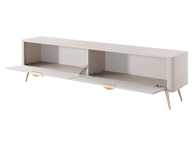 Forba olohuoneen kalustesetti – TV-taso, kirjahylly ja senkki - valkoinen - Huonekalut - Kalustesetit - Olohuoneen kalustesetit